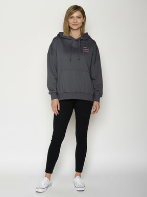 Gravel: Lässiger Hoodie aus Bio-Baumwolle für Damen [26297]