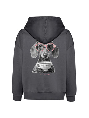 Gravel: Lässiger Hoodie aus Bio-Baumwolle für Damen [26299]