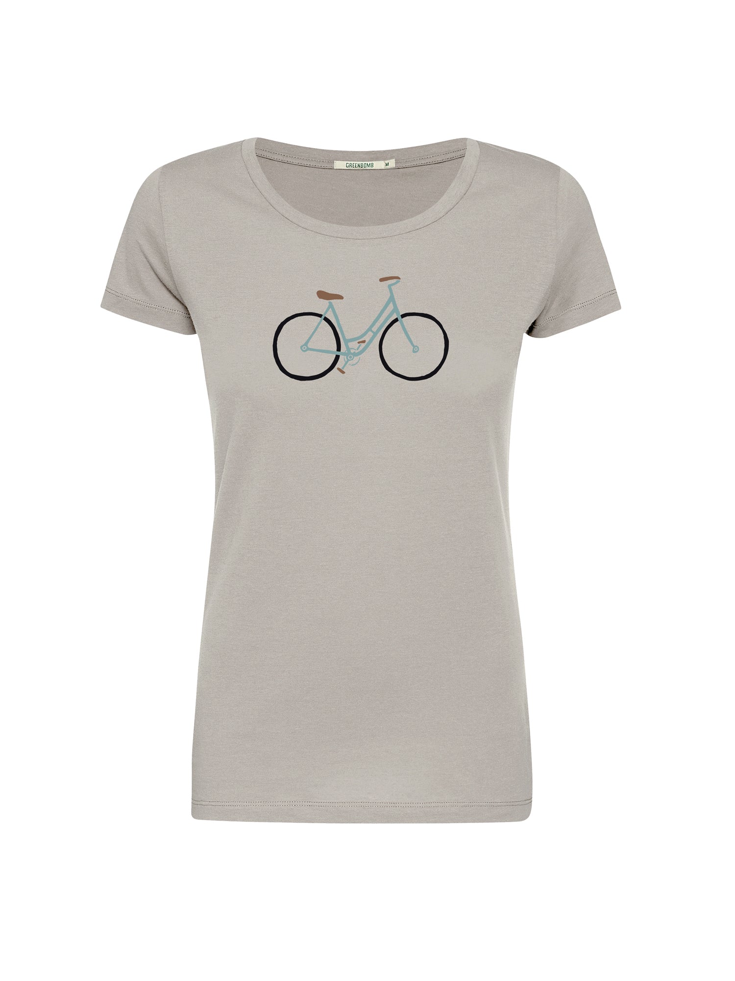 Sandstone: Sportliches T-Shirt aus Bio-Baumwolle für Damen [26305]