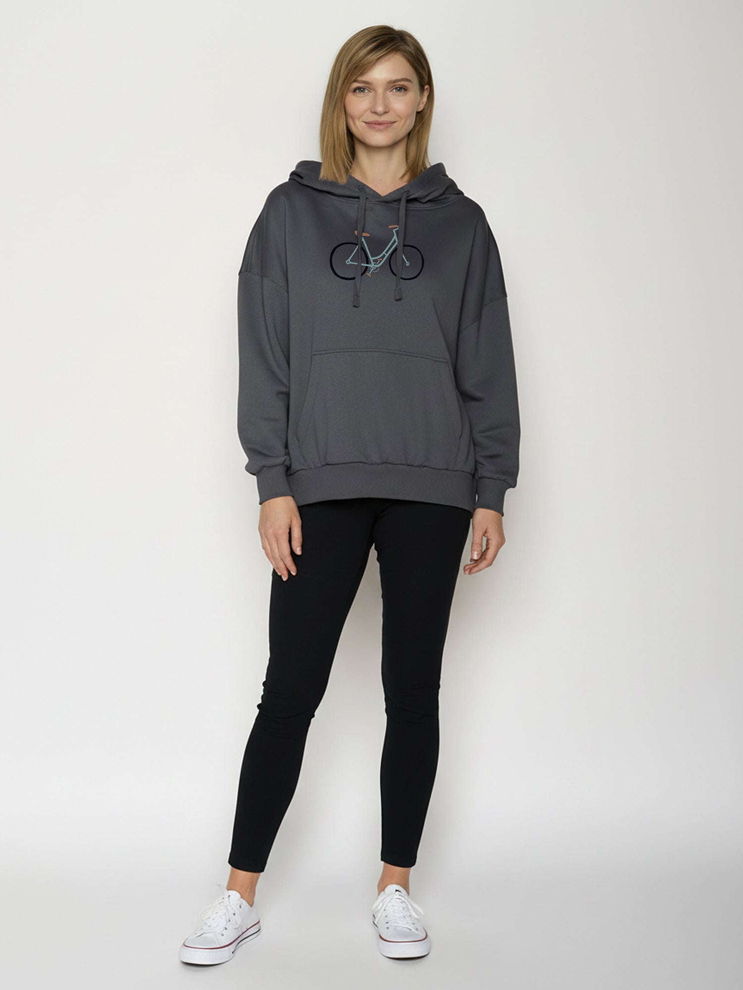 Gravel: Lässiger Hoodie aus Bio-Baumwolle für Damen [26308]