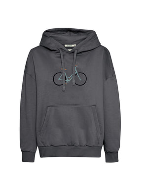 Gravel: Lässiger Hoodie aus Bio-Baumwolle für Damen [26310]