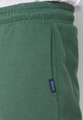 Bottle Green: Gemütliche Jogginghose aus Bio-Baumwolle für Herren [2366]