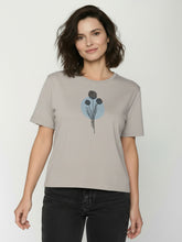 Sandstone: Kastiges T-Shirt aus Bio-Baumwolle für Damen [26354]