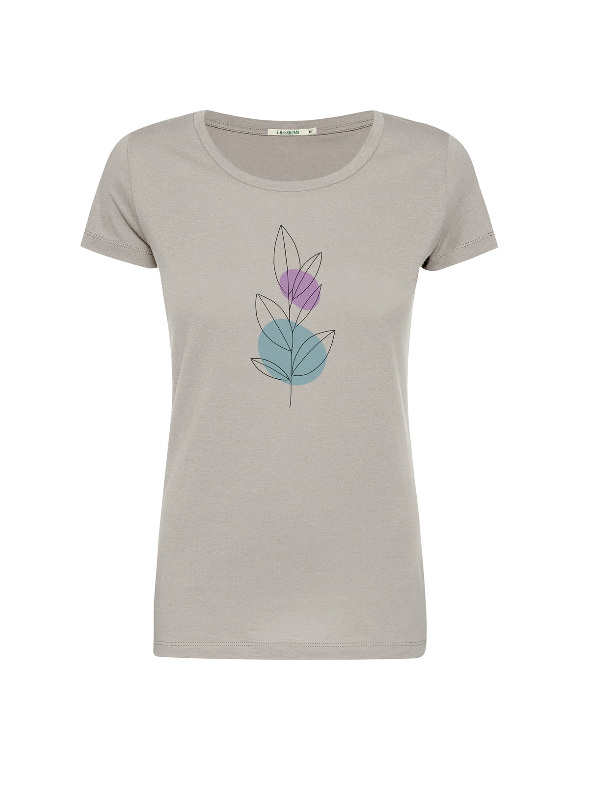 Sandstone: Sportliches T-Shirt aus Bio-Baumwolle für Damen [26373]