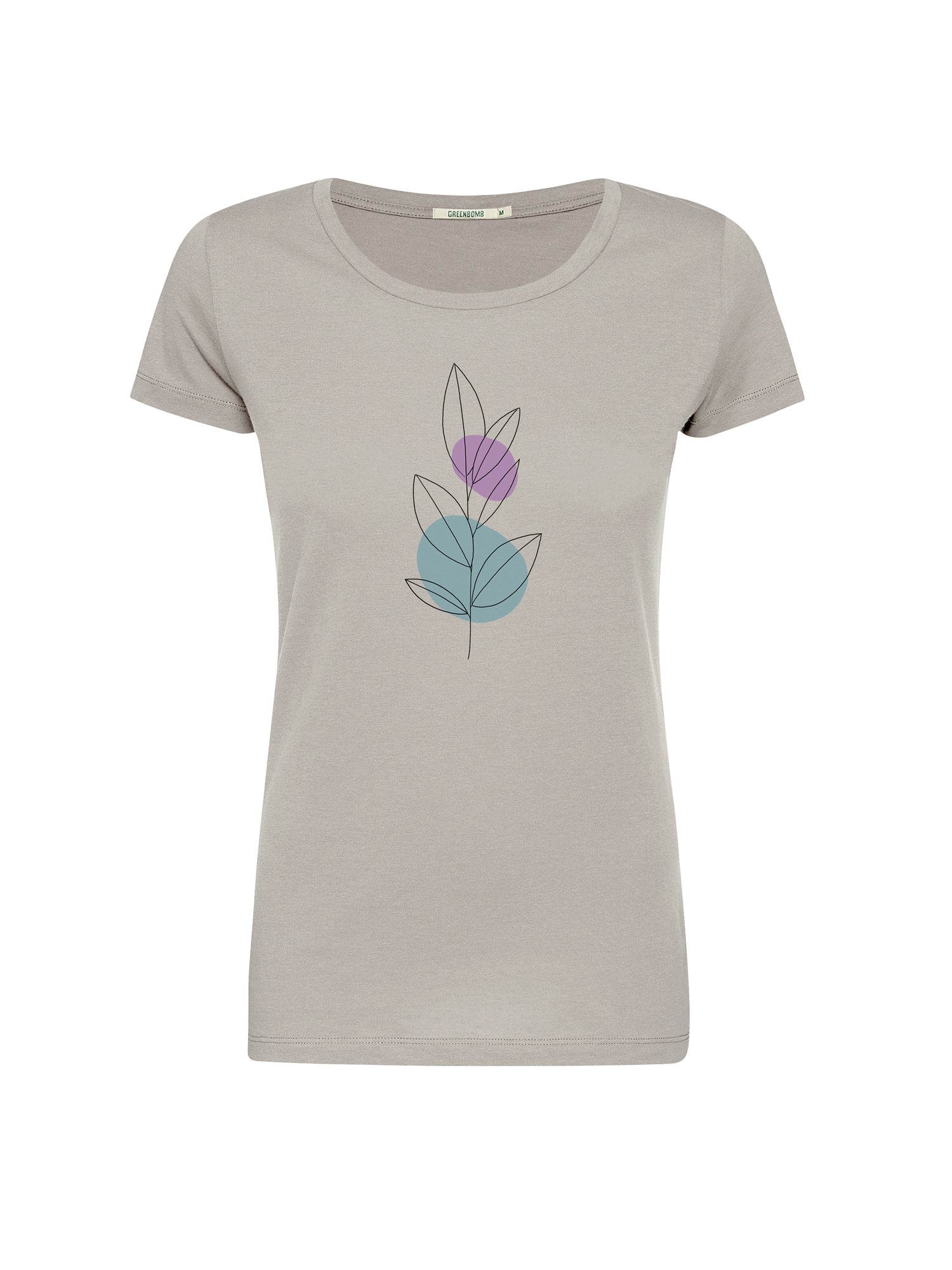 Sandstone: Sportliches T-Shirt aus Bio-Baumwolle für Damen [26373]
