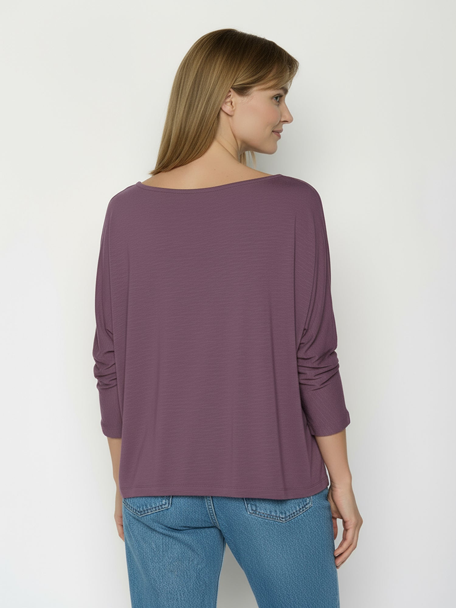 Moorberry: Gemütliches Longsleeve aus Viskose (LENZING™ ECOVERO™) Mix für Damen [26382]