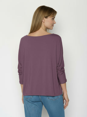 Moorberry: Gemütliches Longsleeve aus Viskose (LENZING™ ECOVERO™) Mix für Damen [26382]
