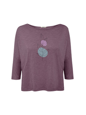 Moorberry: Gemütliches Longsleeve aus Viskose (LENZING™ ECOVERO™) Mix für Damen [26383]