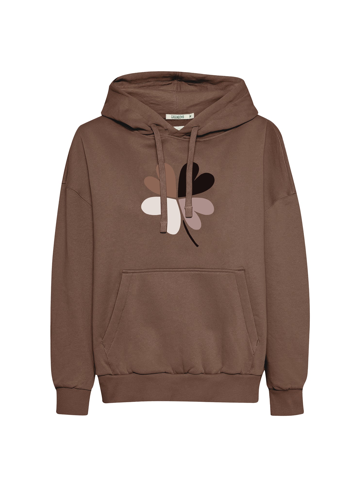 Earth Wood: Lässiger Hoodie aus Bio-Baumwolle für Damen [26398]