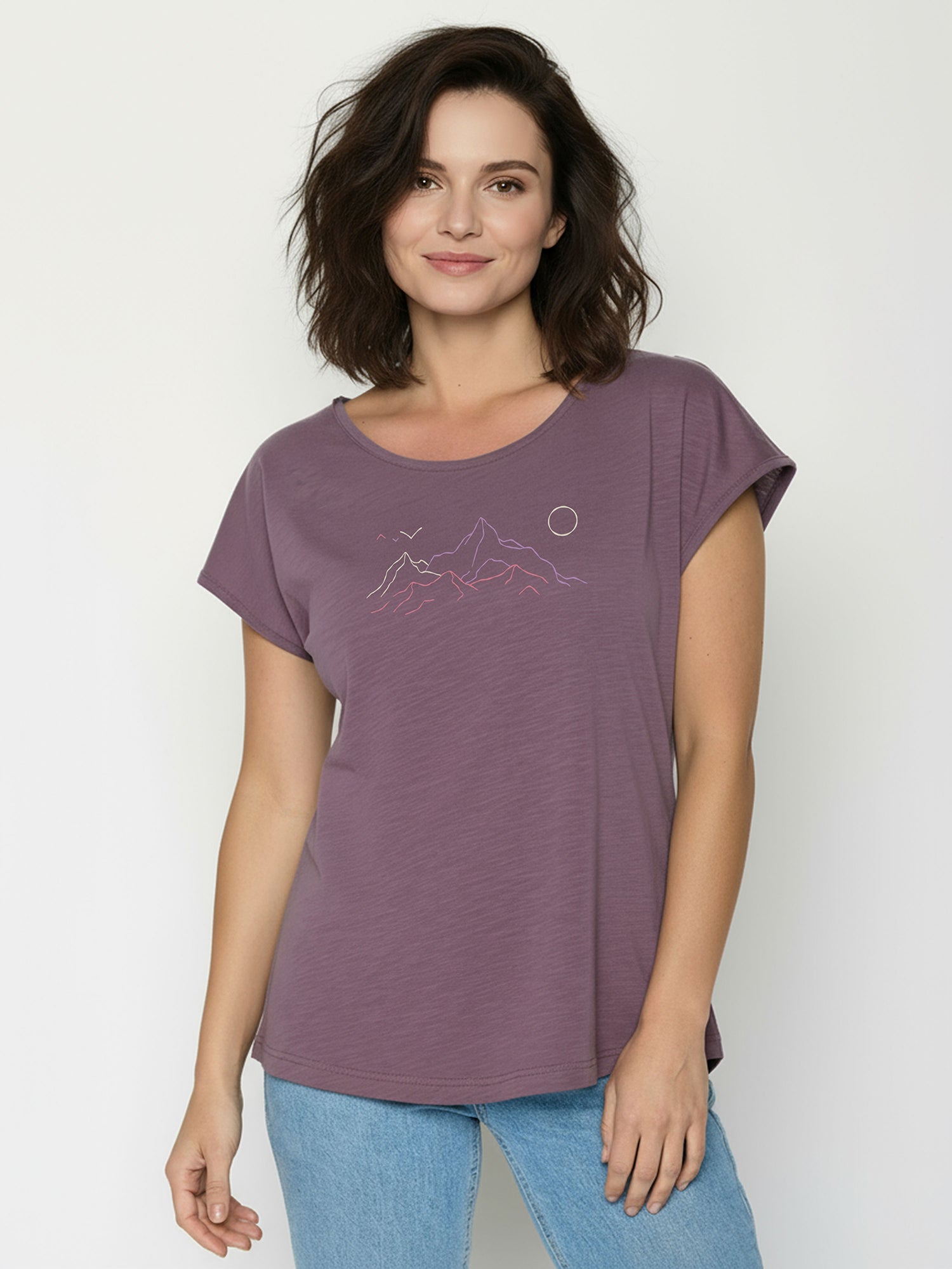 Moorberry: Lässiges T-Shirt aus Bio-Baumwolle für Damen [26404]