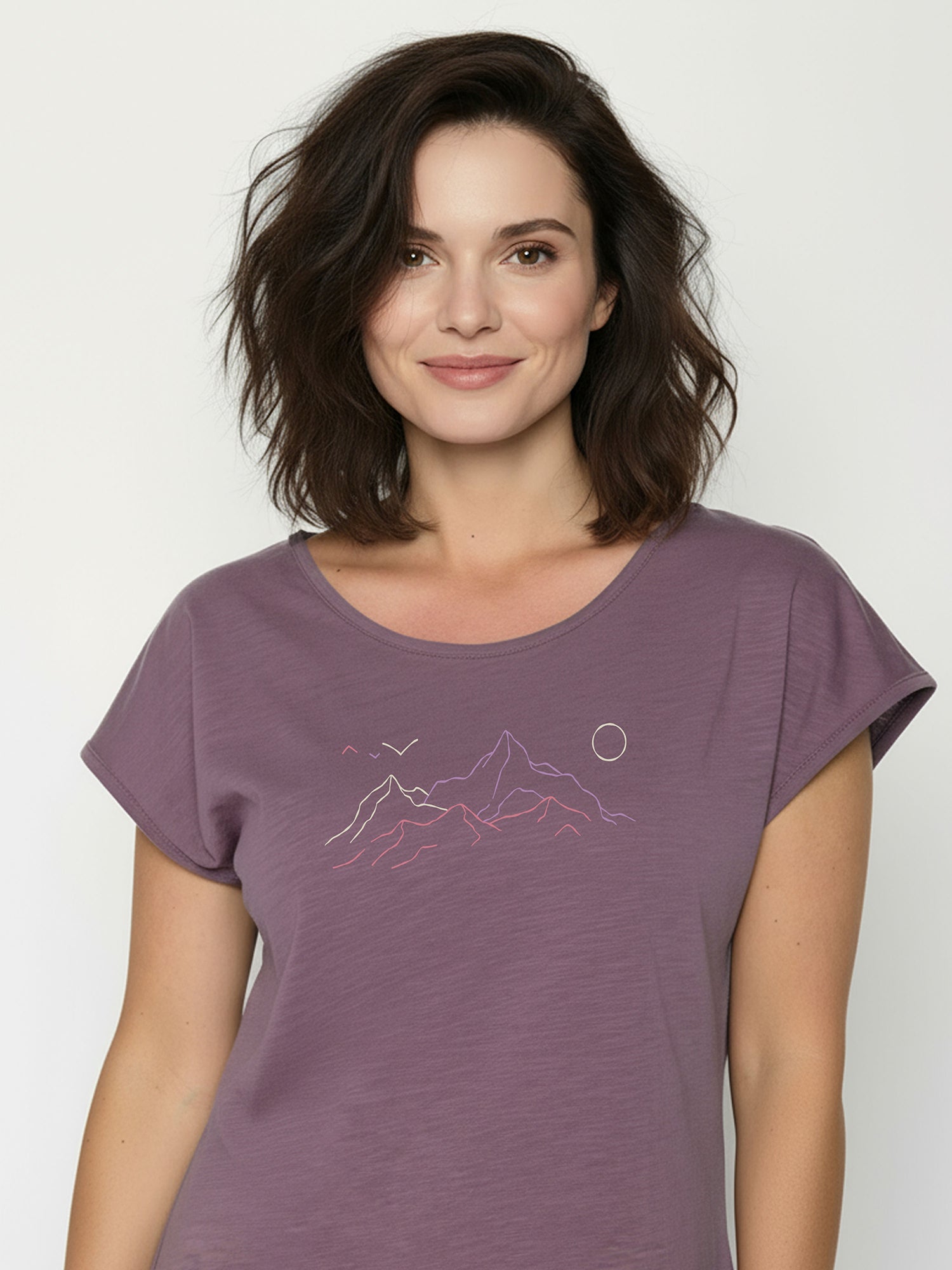 Moorberry: Lässiges T-Shirt aus Bio-Baumwolle für Damen [26405]