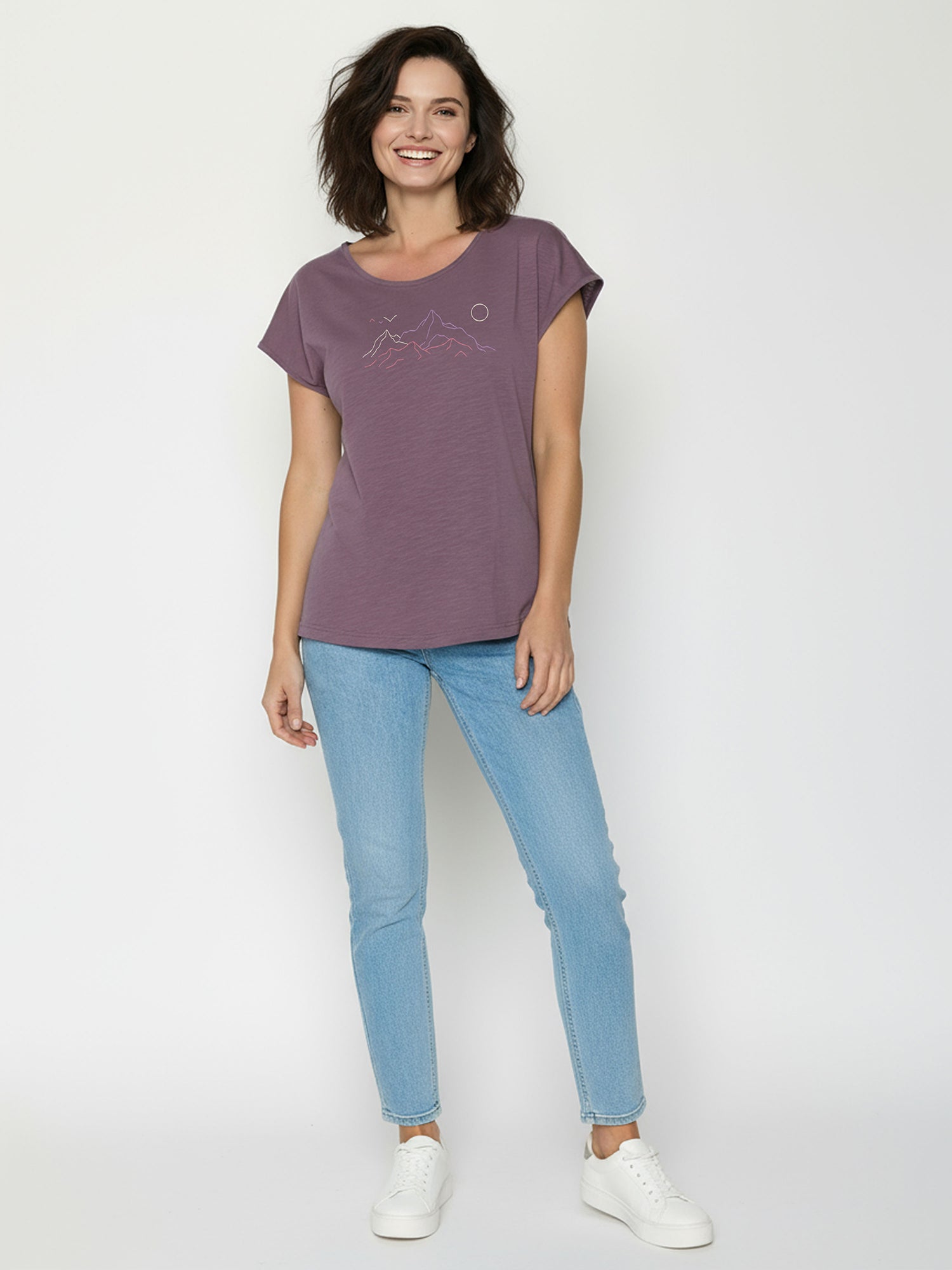 Moorberry: Lässiges T-Shirt aus Bio-Baumwolle für Damen [26406]