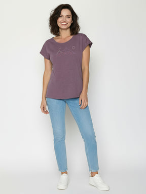 Moorberry: Lässiges T-Shirt aus Bio-Baumwolle für Damen [26406]