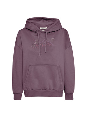 Moorberry: Lässiger Hoodie aus Bio-Baumwolle für Damen [26418]