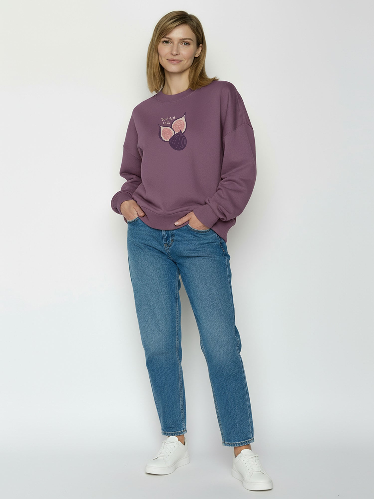 Moorberry: Lässiges Sweatshirt aus Bio-Baumwolle für Damen [26421]