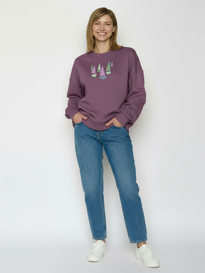Moorberry: Lässiges Sweatshirt aus Bio-Baumwolle für Damen [26441]