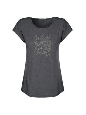 Gravel: Lässiges T-Shirt aus Bio-Baumwolle für Damen [26458]