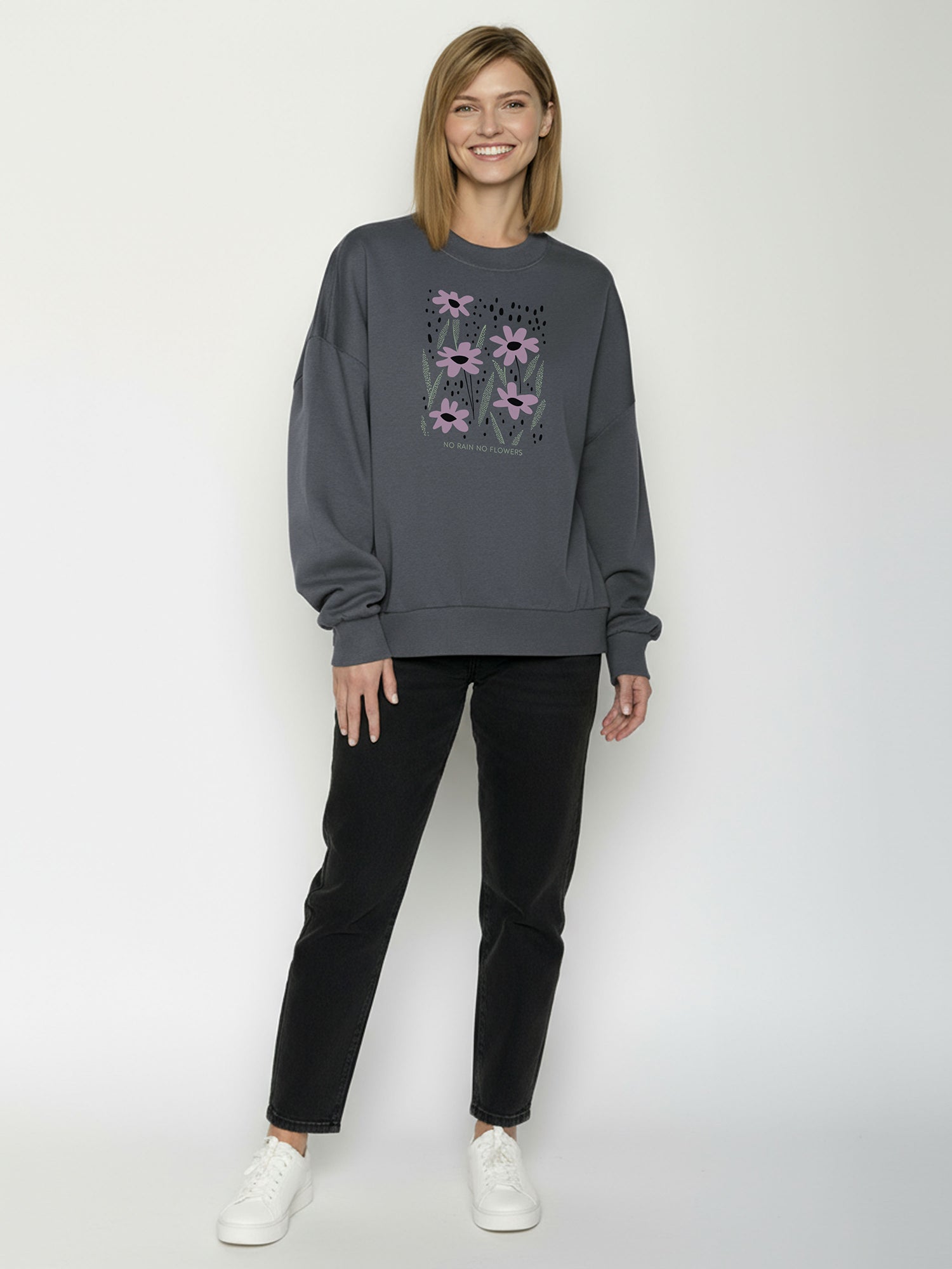 Gravel: Lässiges Sweatshirt aus Bio-Baumwolle für Damen [26496]