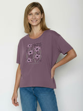 Moorberry: Lässiges T-Shirt aus Bio-Baumwoll-Mix für Damen [26499]