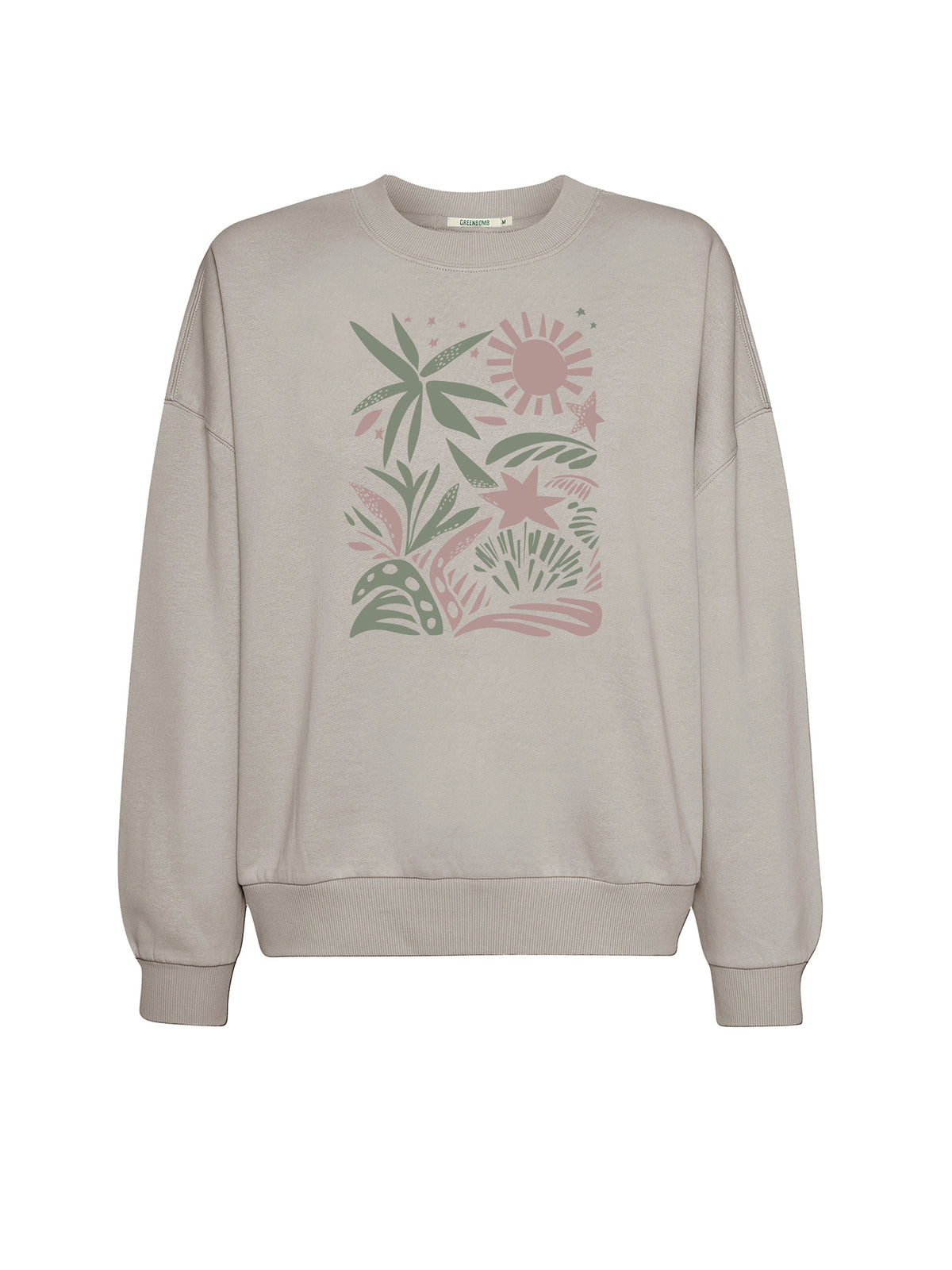 Sandstone: Lässiges Sweatshirt aus Bio-Baumwolle für Damen [26519]