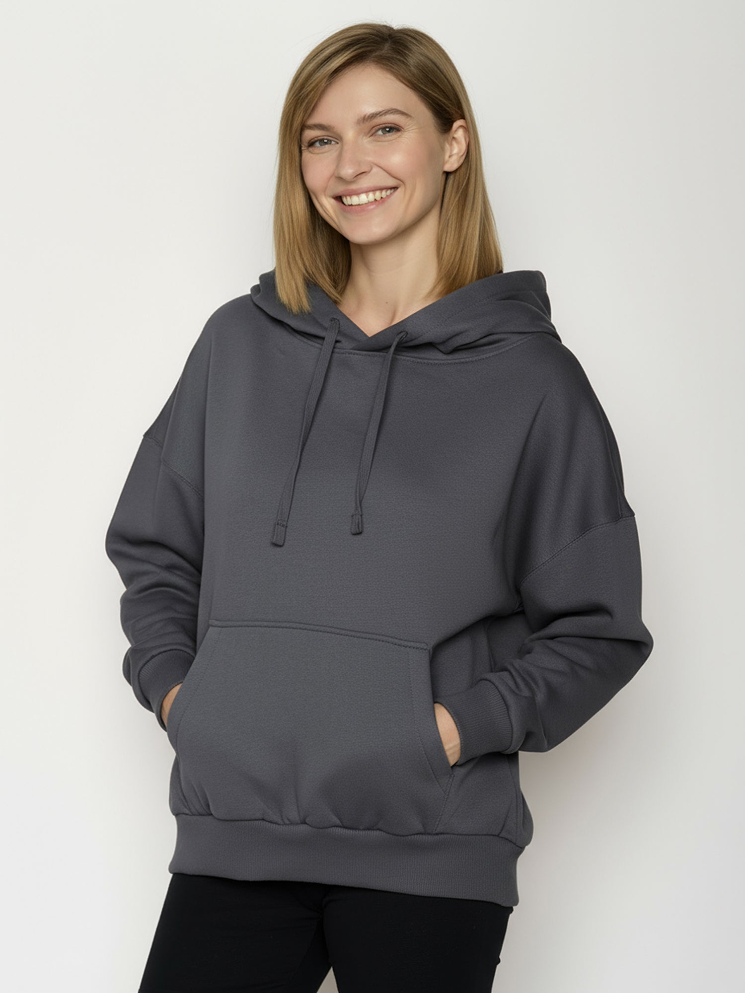 Gravel: Lässiger Hoodie aus Bio-Baumwolle für Damen [26530]