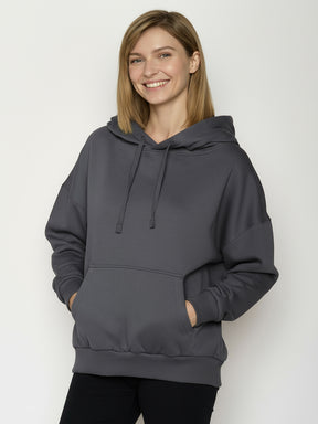 Gravel: Lässiger Hoodie aus Bio-Baumwolle für Damen [26530]