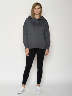 Gravel: Lässiger Hoodie aus Bio-Baumwolle für Damen [26532]