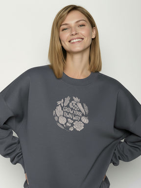 Gravel: Lässiges Sweatshirt aus Bio-Baumwolle für Damen [26557]