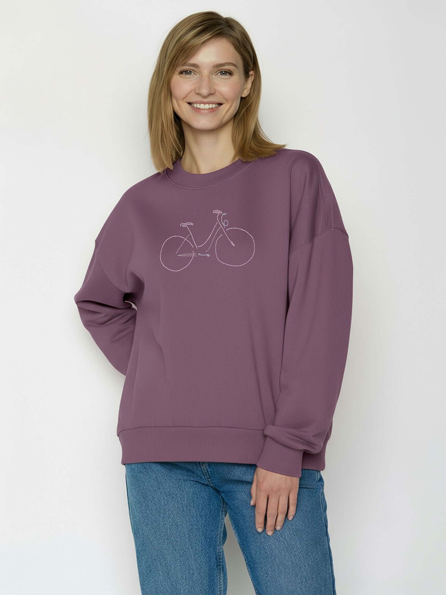 Moorberry: Lässiges Sweatshirt aus Bio-Baumwolle für Damen [26576]
