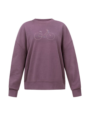 Moorberry: Lässiges Sweatshirt aus Bio-Baumwolle für Damen [26581]