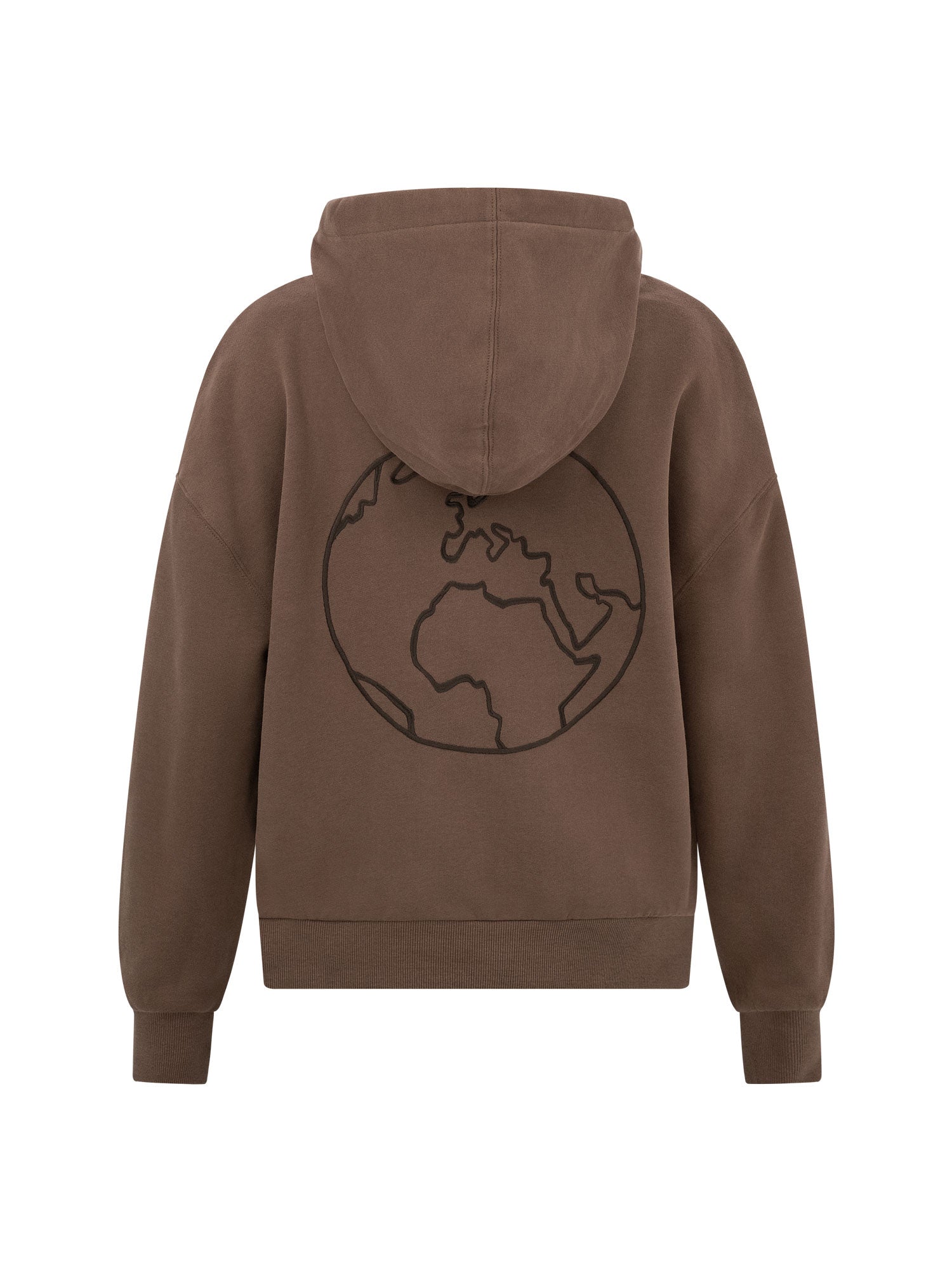 Earth Wood: Lässiger Hoodie aus Bio-Baumwolle für Damen [26587]