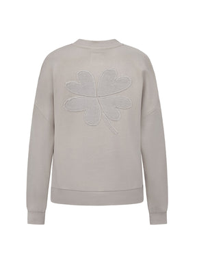 Sandstone: Lässiges Sweatshirt aus Bio-Baumwolle für Damen [26594]