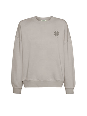 Sandstone: Lässiges Sweatshirt aus Bio-Baumwolle für Damen [26595]