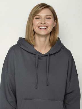Gravel: Lässiger Hoodie aus Bio-Baumwolle für Damen [26598]