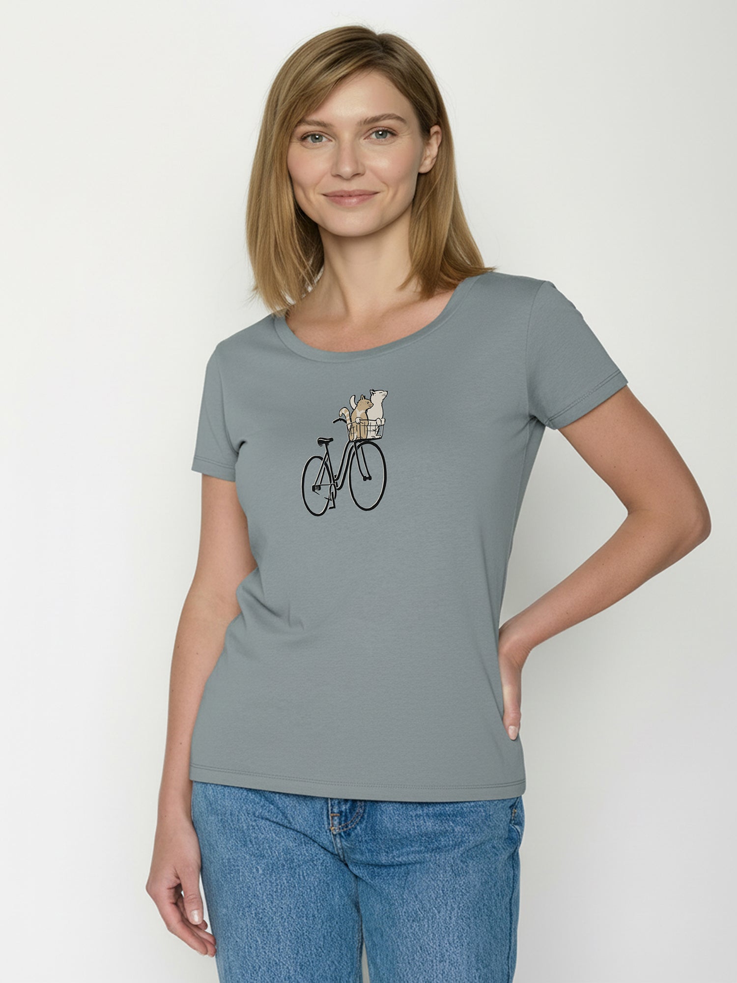 Fogstone: Sportliches T-Shirt aus Bio-Baumwolle für Damen [26619]