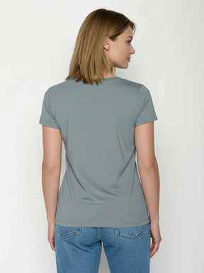 Fogstone: Sportliches T-Shirt aus Bio-Baumwolle für Damen [26621]