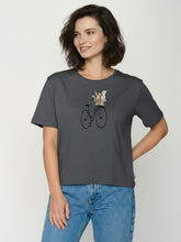 Gravel: Kastiges T-Shirt aus Bio-Baumwolle für Damen [26633]