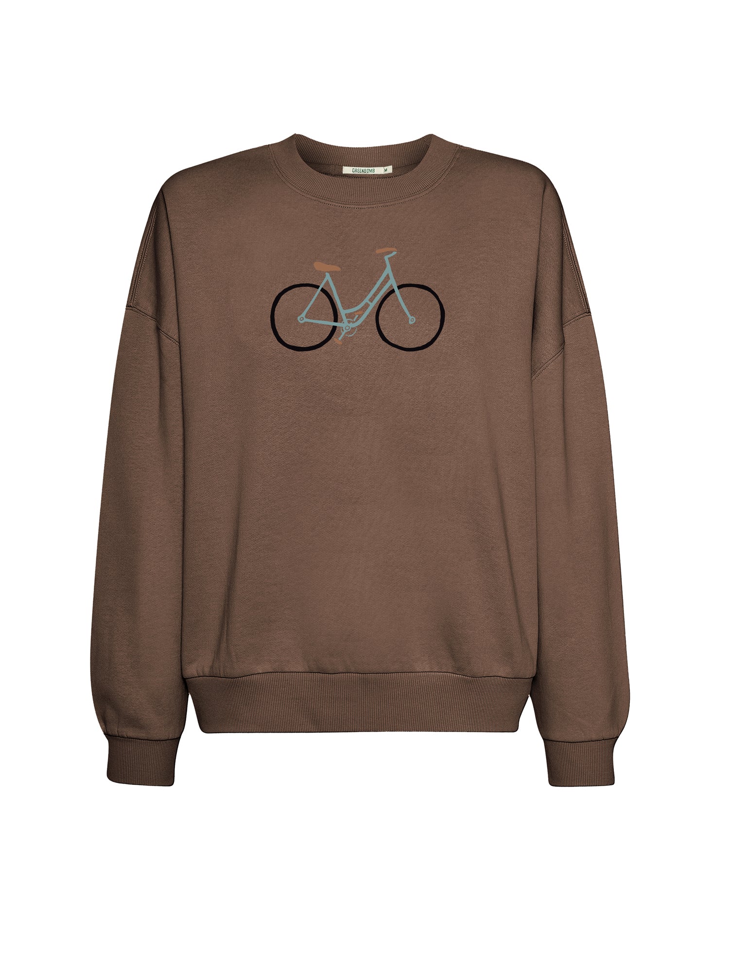 Earth Wood: Lässiges Sweatshirt aus Bio-Baumwolle für Damen [26642]