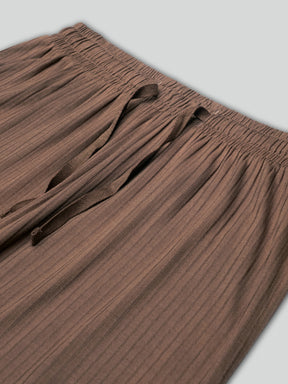 Earth Wood: Lässige Hose aus LENZING™ ECOVERO™ für Damen [26680]