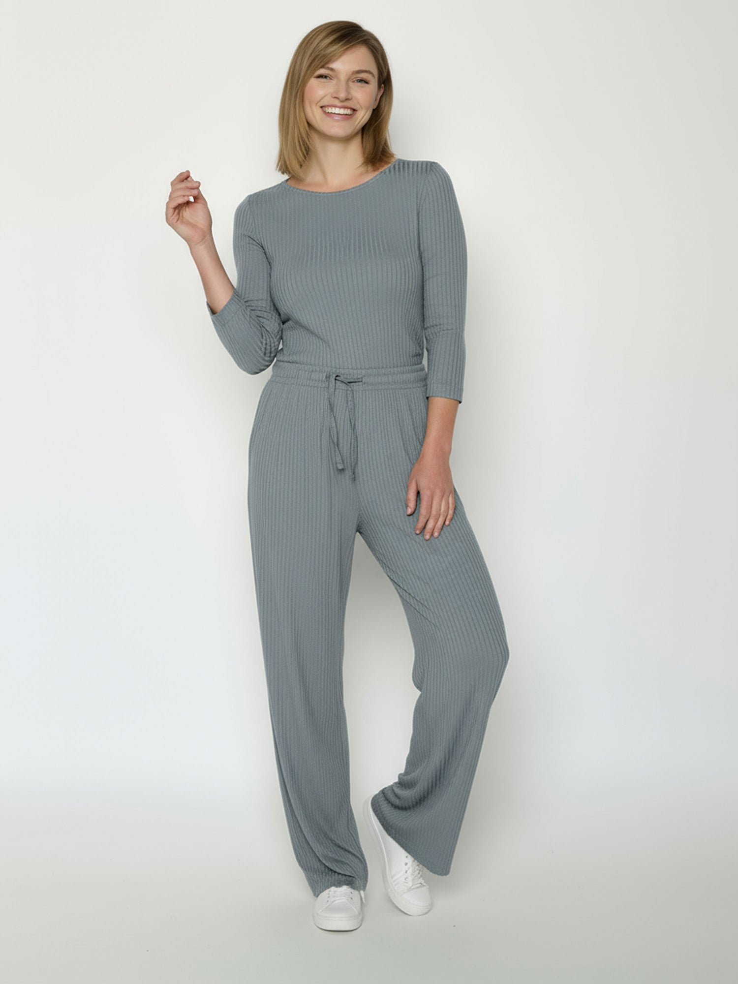 Fogstone: Lässige Hose aus LENZING™ ECOVERO™ für Damen [26683]