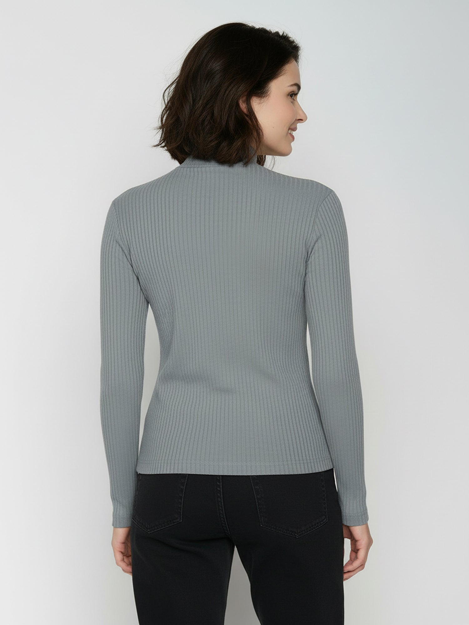 Fogstone: Lässiges Longsleeve aus LENZING™ TENCEL™ Mix für Damen [26715]