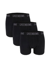 Black: Figurbetonte Trunk aus Bio-Baumwoll Mix für Herren [26945]