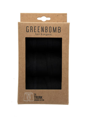 Black: Figurbetonte Trunk aus Bio-Baumwoll Mix für Herren [26950]