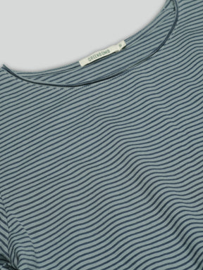 Fogstone Stripes: Sportliches Longsleeve aus Bio-Baumwolle für Damen [27037]