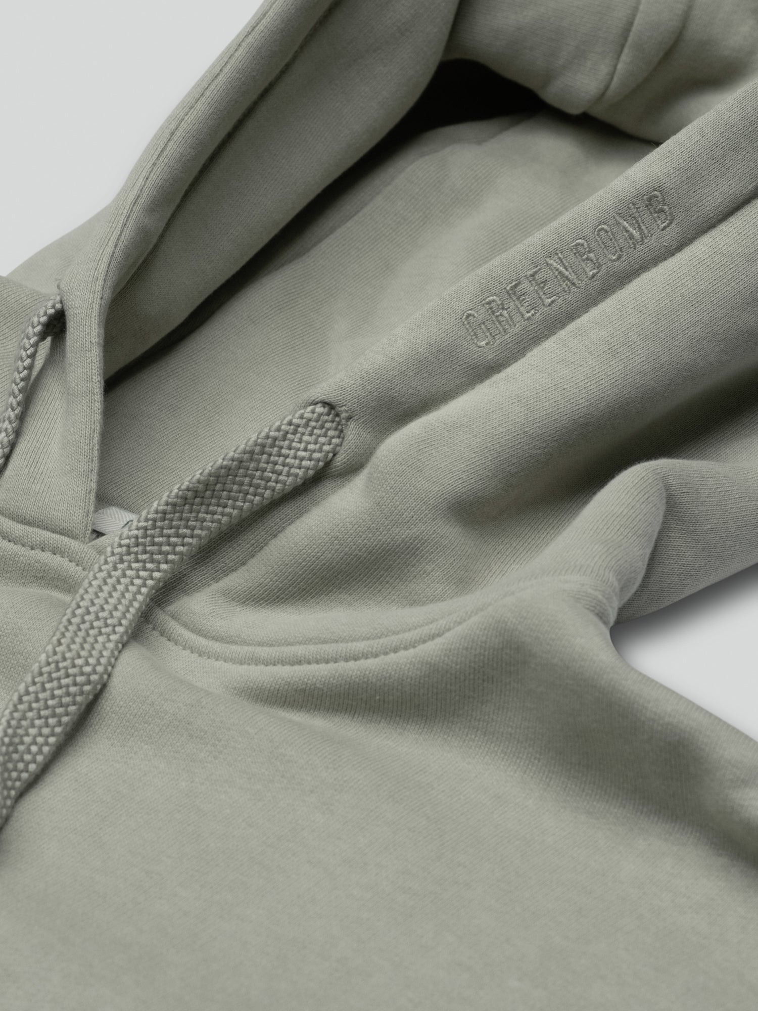 Moos Mint: Gemütlicher Hoodie aus Bio-Baumwolle für Herren [27045]