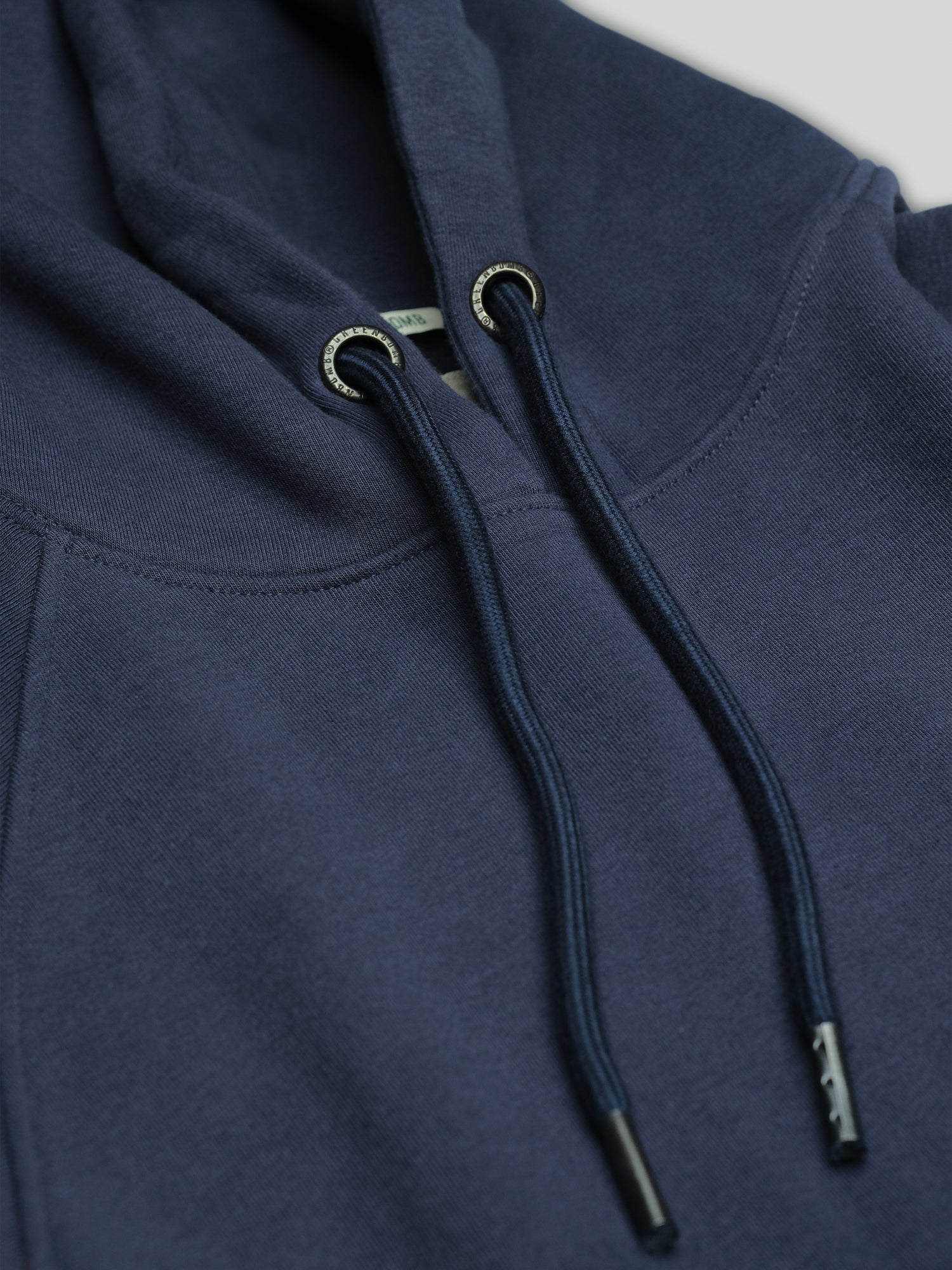Navy: Hoodie aus Bio-Baumwolle mit Raglan-Arm für Herren [27053]