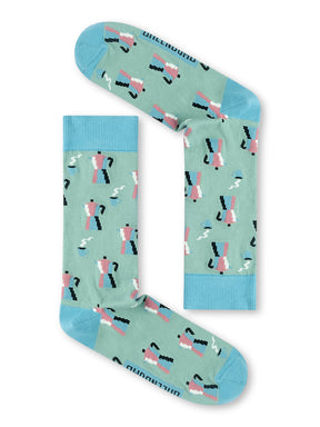 Mix: Lässige Socken aus Bio-Baumwoll Mix für Unisex [27197]