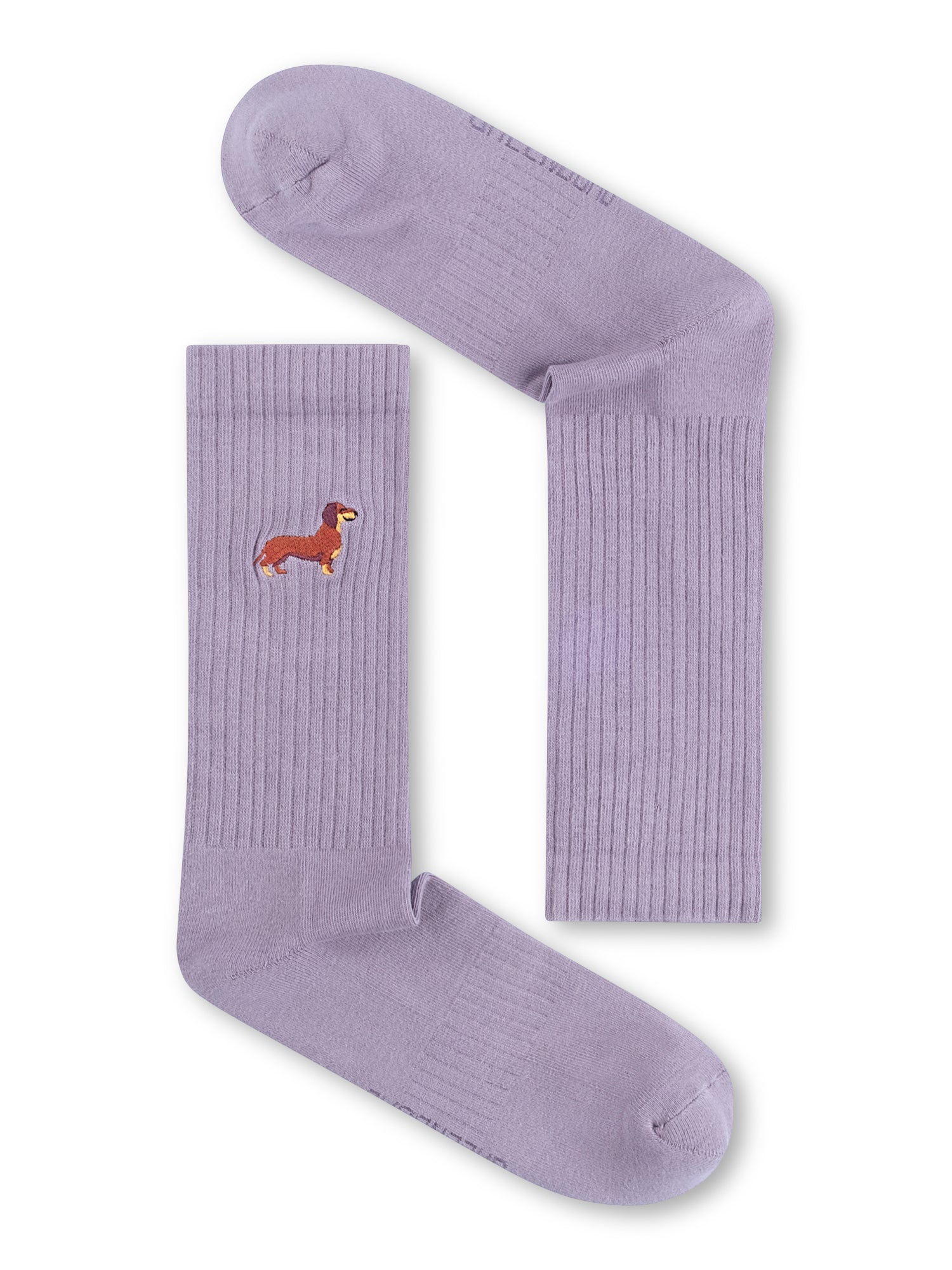 Lilac: Lässige Socken aus Bio-Baumwoll Mix für Unisex [27209]