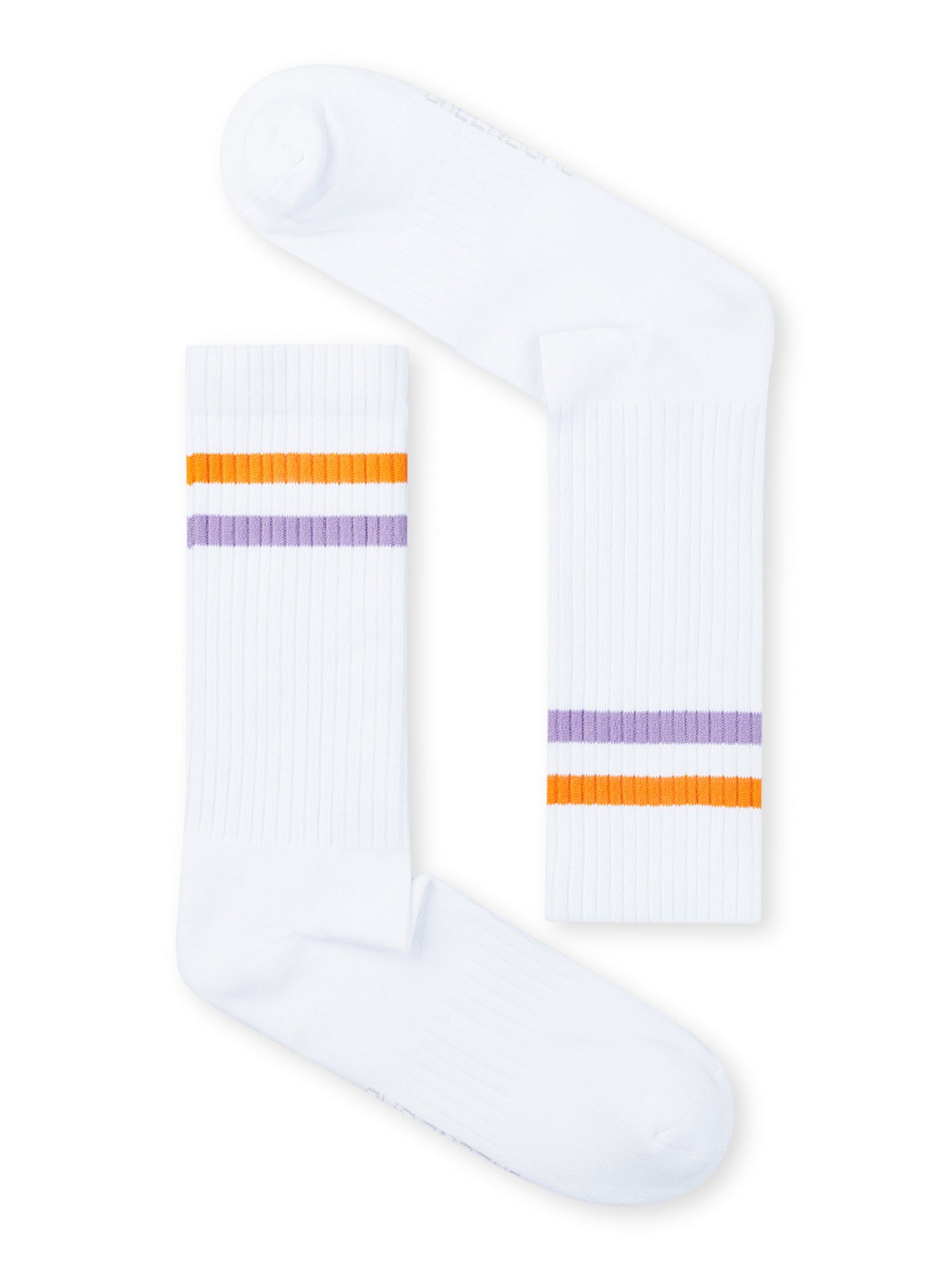 White: Lässige Socken aus Bio-Baumwoll Mix für Unisex [27221]
