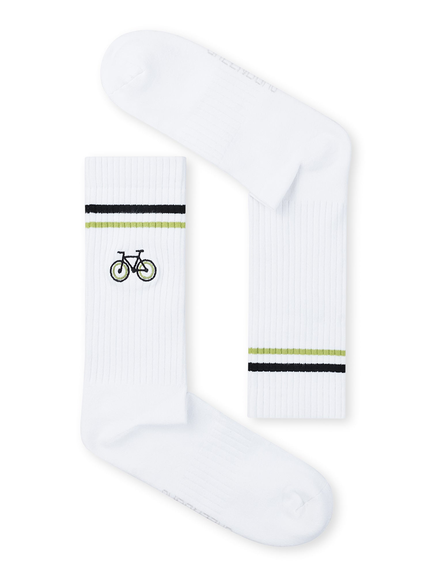 White: Lässige Socken aus Bio-Baumwoll Mix für Unisex [27233]